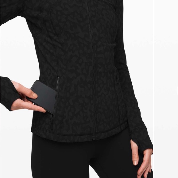 Lululemon Define Jacket *Luxtreme Formation Camo Deep Coal Multi size 8 - Picture 2 of 9